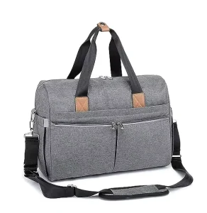 23L Large Customized Diaper Changing Messenger Weekender Diaper Tote Bag
