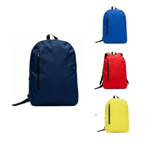 600D Polyester Durable Promotional School Backpack Unisex Teen School Bag