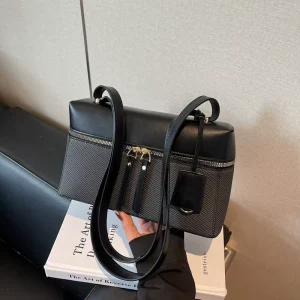 Autumn Winter Luxury Small Square Bag Designer Women Niche Versatile Korean Style Shoulder Bag