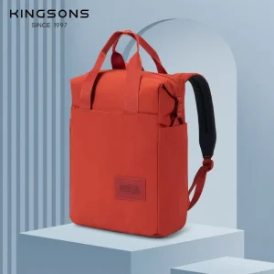 Backpack 14 Inch Laptop Bag Recycled Polyester Lightweight Waterproof Durable Travel Student Backpack Multicolor