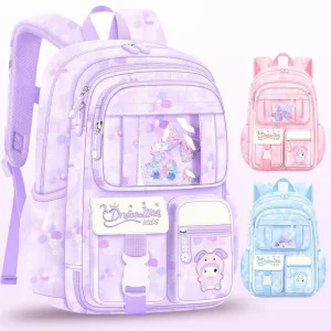 Bag Pack Mochilas Girls Waterproof Stylish Anime Kawaii New Student Kids Schoolbag Bookbags Children Backpack School Bags