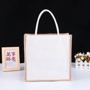 Biodegradable Exhibition Shopping Tote Bag with Flexiloop Handle Nonwoven Fabric Custom Logo Color