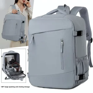 Business Laptop Backpack Unisex Luggage Bag Large Capacity Waterproof Shoe Compartment