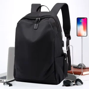 Business Travel Laptop Backpack with USB Charging Port Waterproof School Backpack