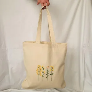Canvas Tote Bag Custom Printed Logo Cotton Bag Canvas Cotton Tote Bag