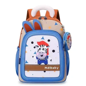 Cartoon Kindergarten Backpacks for Boys and Girls Cute Lightweight Kids School Backpacks Trendy and Pressure-Relieving