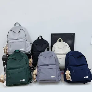 Casual Lightweight Large Capacity Waterproof Unisex Men Women Travel School Computer Laptop Backpack