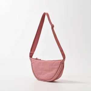 Casual Nylon Shoulder Bag, Portable Storage Bag, Large Capacity Padded Crossbody Bag