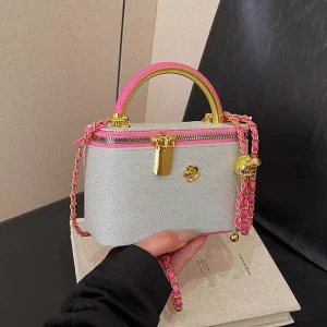 Chain Handbags Box Designer Shoulder Bags Small Top Handle Women’s Luxury Purses