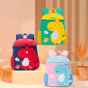 Children Neoprene School Bags Fashion Student Toddler Spine Care Large Capacity Shoulder Bag Cute School Bags