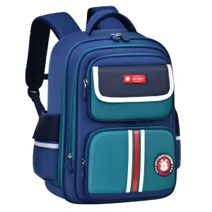 Children’s School Backpack Unisex Grades 1 6 Spine protecting Waterproof Durable Eco friendly Oxford Material Zipper