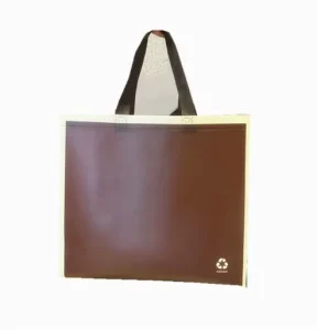 Color mixed Non woven Fabric Gift Bag Laminated Packaging Bag Customized Hand held Gift Bag