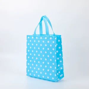 Colorful Machine Printed Durable Non Woven Tote Bag with Custom Logo Bag Reusable for Grocery Market Exhibition Use
