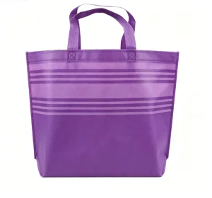 Colorful Printed Durable Non Woven Tote Bag Custom Logo Reusable for Supermarket Grocery Takeaway Heat sealed Laminated