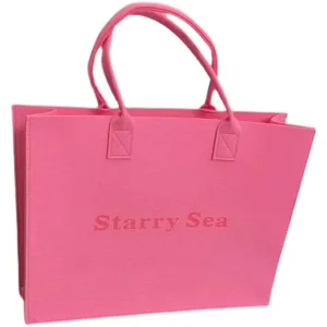 Colorful Printed Durable Non Woven Tote Bag with Custom Logo Bag Reusable for Grocery Souvenirs Silk Screen Printing