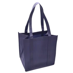Colorful Printed Durable Water Spun Non Woven Reusable Tote Bag Custom Logo Bag Silk Screen Printing Hand Length