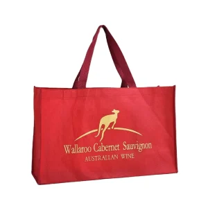Colorful Printed Non Woven Bag Reusable Tote Bag Custom Logo Gravure Printing Durable Hand Length Handle