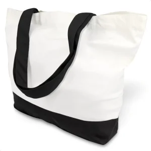Cotton Canvas Tote Bags Reusable Grocery Shopping Bags Fashionable Letter Pattern Gift Use