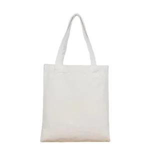 Cotton Canvas Tote Bags with Custom Logo Handmade Cotton Tote Bags 100% Organic Natural Cotton Fabric Bag for Gift Shopping
