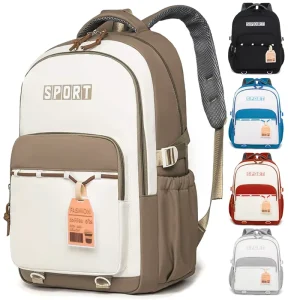 Cross border South American Unisex Oxford Backpack Travel Leisure Schoolbag Japanese Style Breathable Water resistant