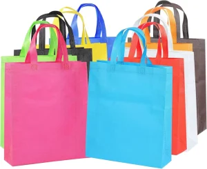 Custom Carry Fabric Bag Non Woven Tote Bag Reusable Shopping Bags