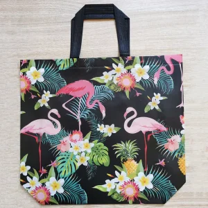 Custom Eco Friendly Logo Garment Cloths Non woven Reusable Grocery Tote Shopping Bags Non Woven Bag