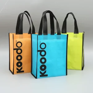 Custom Eco Non woven Fabric Shopping Tote Bag pp Non Wovefabric Recycle Gift Shopping Tote Bags