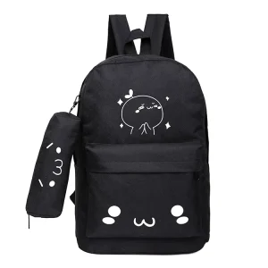 Custom Geometric Waterproof Oxford Polyester Fashion School Backpacks Zipper Boys Girls Customizable Design Classroom