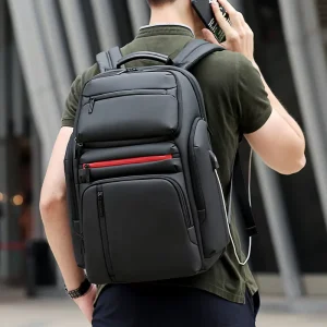 Custom High End Backpack School Bags for Men Factory Custom Backpacks for Business Travel