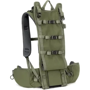 Custom High capacity Multi pocket Hunting Backpack Meat Transport Bag with Frame Hunting Jacket Hunting Vest Expandable Capacity