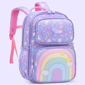Custom Kawaii Waterproof Primary Student Bookbags Children Schoolbag Back Pack Kids Girls Backpack School Bags
