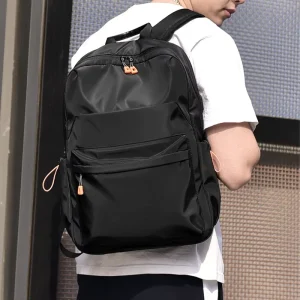 Custom Lightweight School Backpack with USB Outdoor Sports Hiking Picnic Business Trip Student Bag Waterproof Bag for Men Women