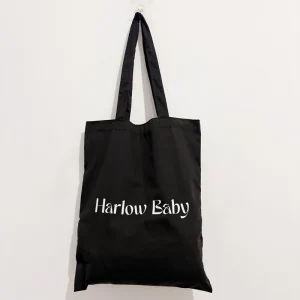 Custom Logo 31x37cm Shopping Bag Recycled Black Color Tote Cotton Tote Bag Canvas Shopping Bag