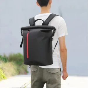 Custom Logo Black TPU 25L Waterproof Outdoor Dry Bag Casual Sports Backpack All Seasons