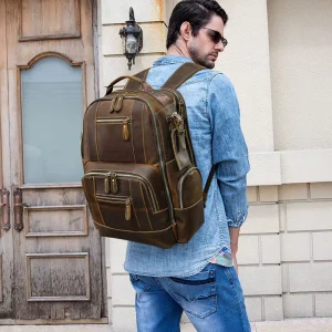 Custom Logo Durable Men Large Travel Bag Business Laptop School Backpack