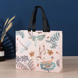 Custom Logo Eco Friendly Reusable Non Woven Garment Bag Grocery Tote Folding Fashion Gift Shopping Bags Promotional Advertising