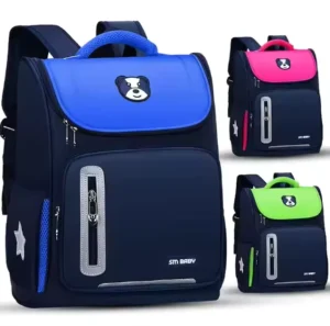 Custom Logo Multifunctional School Backpack for Boys Girls Fashionable Cute Cartoon Pattern Waterproof Polyester