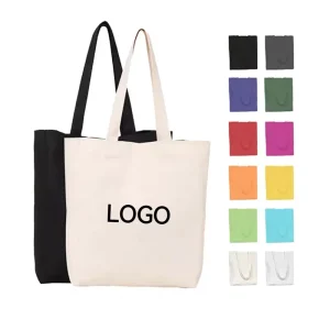 Custom Logo Plain Organic Reusable Cotton Tote Bag Eco friendly Gift Promotional Women Canvas Tote Shopping Bag