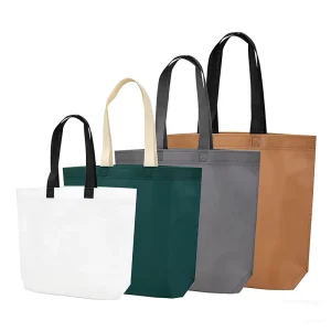Custom Logo Printed Non Woven Handbag Luxury Reusable Tote Bag for Shopping & Gifts