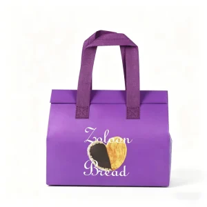 Custom Logo Printed Recyclable Non Woven Reusable Shopping Tote Bags with Hand Length Handle for Business Promotion