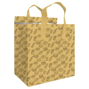 Custom Logo Printed Recyclable Non Woven Shopping Tote Bags for Shopping Promotions Reusable Hand Length Handle