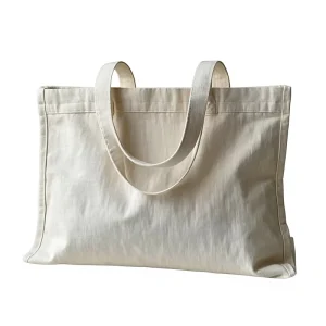 Custom Logo Reusable Cotton Canvas Tote Bag Eco Friendly Thick Fabric Shopping Tote Bag for Promotion Gift Packaging