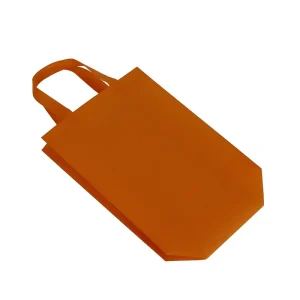 Custom Logo Reusable Fabric Shopping Tote Bags Foldable Non Woven Bags for Home Party
