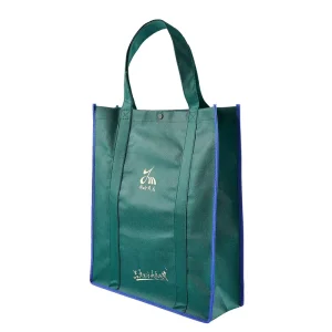 Custom Logo Reusable Non Woven Tote Bag with Screen Printing Customizable Design for Events & Gifts