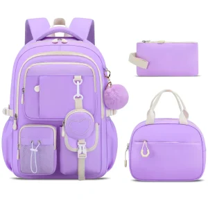 Custom Logo Student Bag Waterproof Sac a dos Casual Large Capacity School Bags for Teenagers