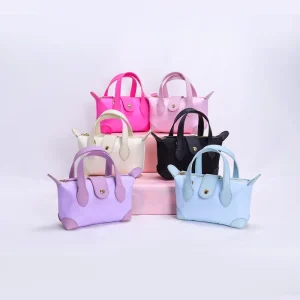 Custom Logo Summer Autumn Nylon Mini Tote Bag Women Waterproof Zipper Crossbody Shoulder Lightweight Shopping Travel Handbag
