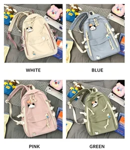 Custom Logo Teenager Student Backpack Casual Sport Unisex Travel School Backpack