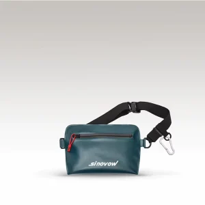 Custom Logo Zipper Closure Crossbody Sport Cross Sling Long Strip Single Shoulder Waterproof TPU Messenger Bag Unisex