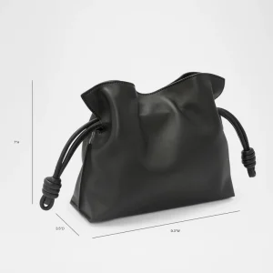 Custom Luxury Women Leather Drawstring Handbag Soft Designer Shoulder Bag for Ladies