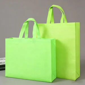 Custom Non Woven Reusable Foldable Shopping Bags Waterproof Tote Bag for Clothing and Gift Packaging
